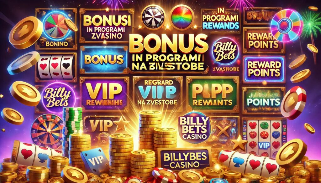 Bonusi in programi zvestobe na Billybets casino