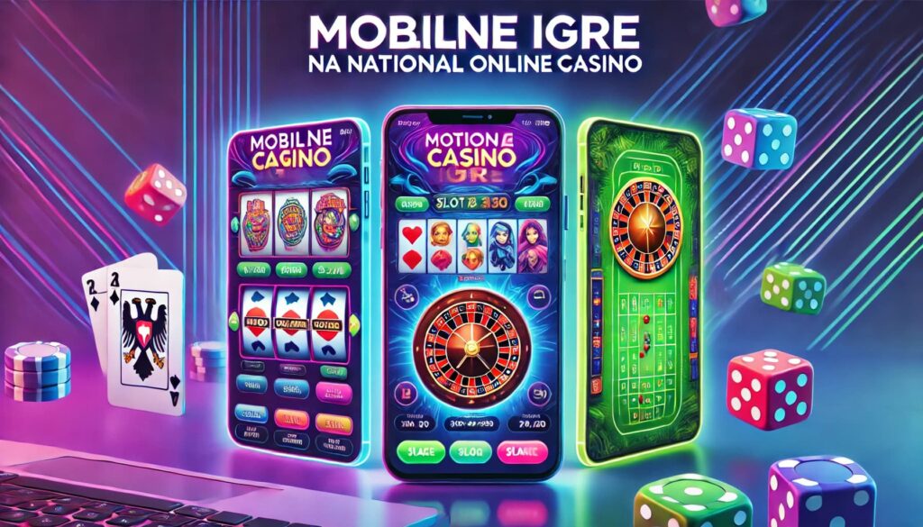 Mobilne igre na National online casino